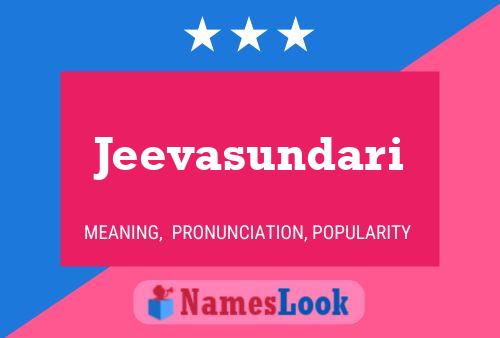 Jeevasundari Name Poster