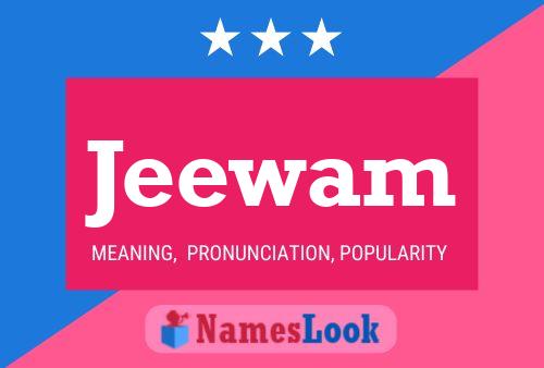 Jeewam Name Poster