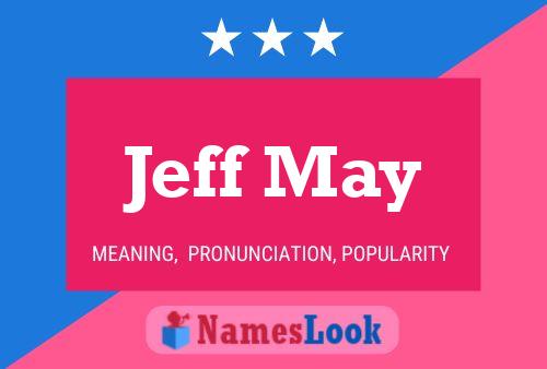 Jeff May Name Poster