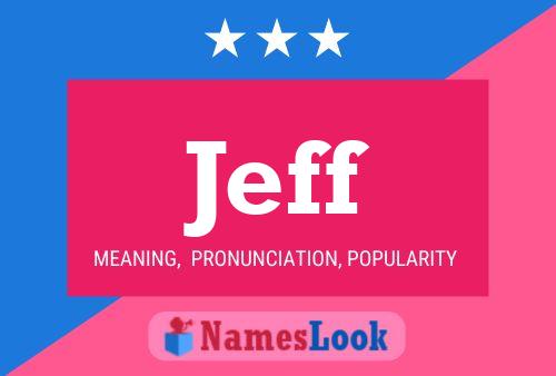 Jeff Name Poster