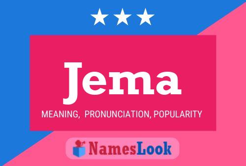 Jema Name Poster