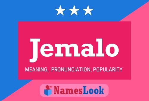 Jemalo Name Poster