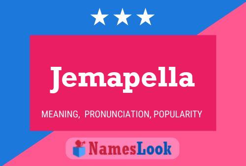 Jemapella Name Poster