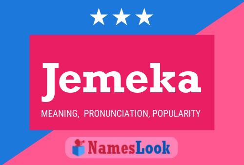 Jemeka Name Poster