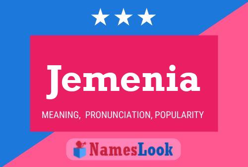 Jemenia Name Poster