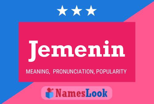 Jemenin Name Poster