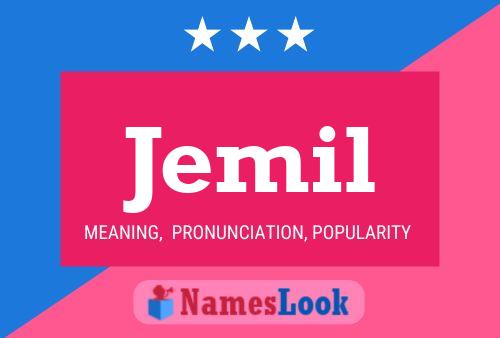 Jemil Name Poster