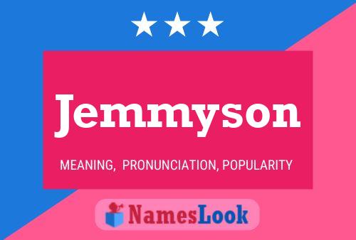 Jemmyson Name Poster