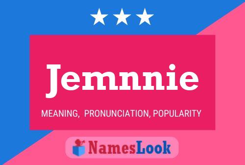 Jemnnie Name Poster