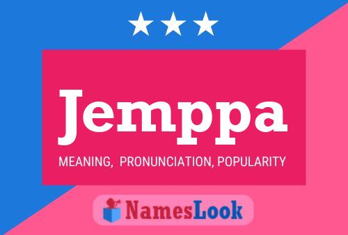 Jemppa Name Poster