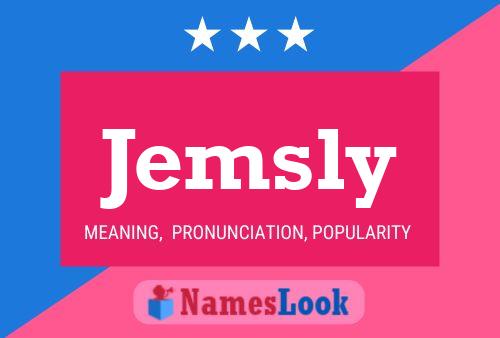 Jemsly Name Poster