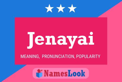 Jenayai Name Poster