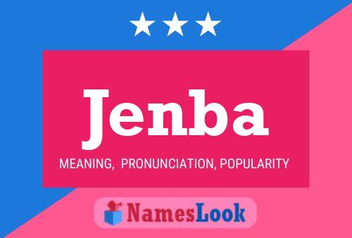 Jenba Name Poster