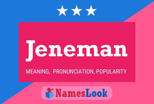 Jeneman Name Poster