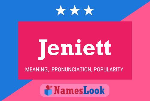 Jeniett Name Poster