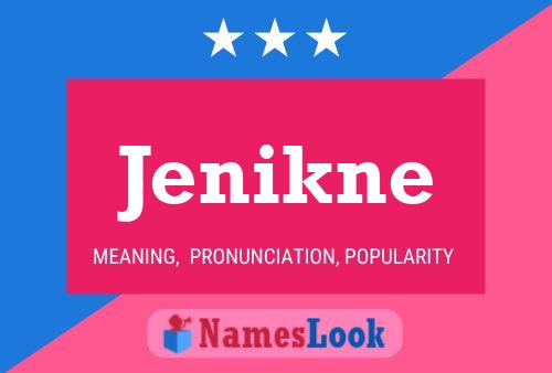 Jenikne Name Poster