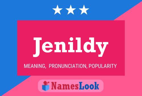 Jenildy Name Poster