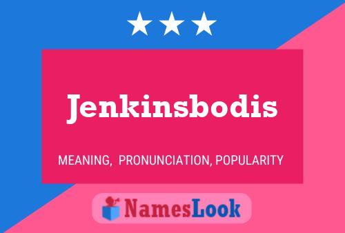 Jenkinsbodis Name Poster