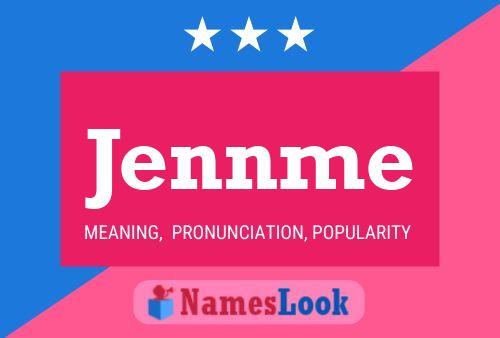 Jennme Name Poster