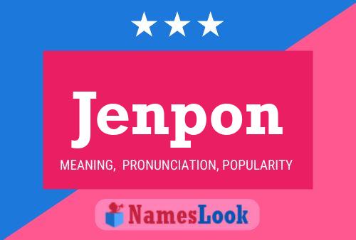 Jenpon Name Poster