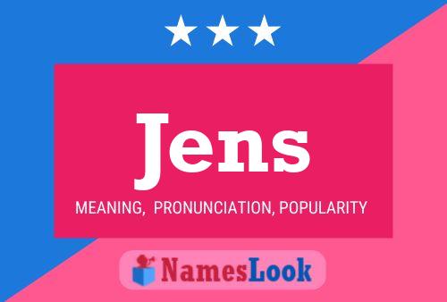 Jens Name Poster