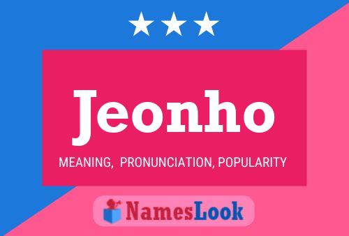 Jeonho Name Poster