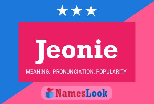 Jeonie Name Poster