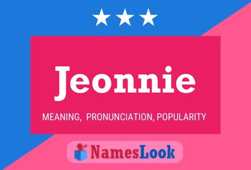 Jeonnie Name Poster