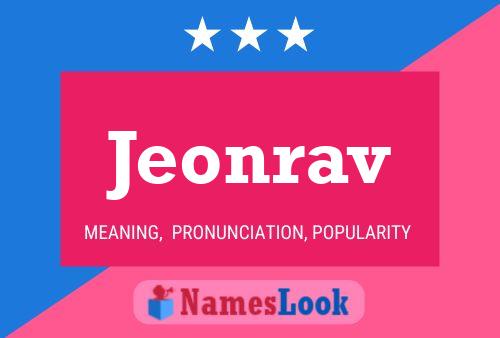 Jeonrav Name Poster