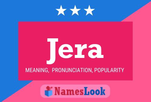 Jera Name Poster