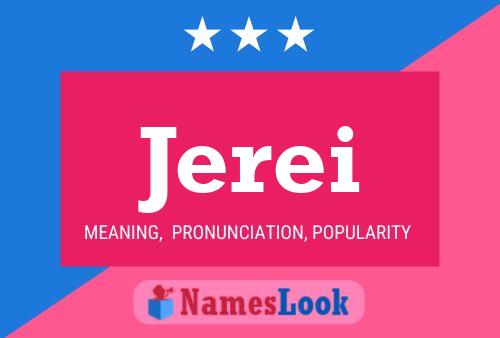 Jerei Name Poster