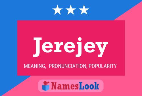 Jerejey Name Poster