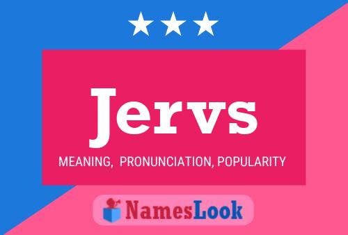 Jervs Name Poster