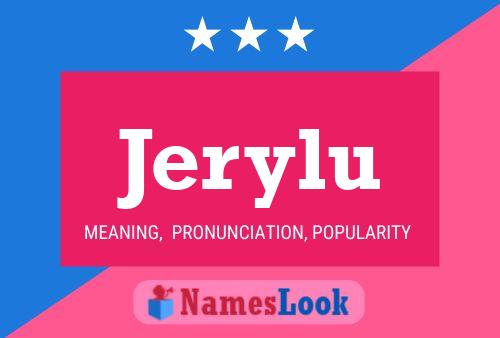 Jerylu Name Poster