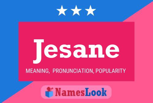 Jesane Name Poster