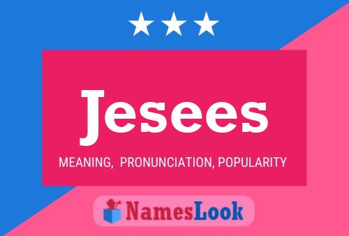 Jesees Name Poster