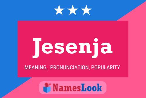 Jesenja Name Poster