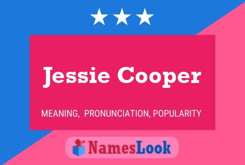 Jessie Cooper Name Poster