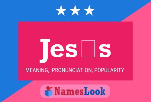 Jesús Name Poster