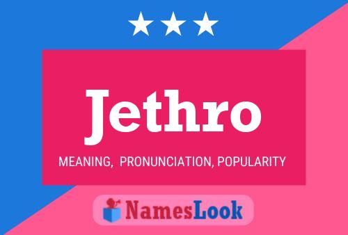 Jethro Name Poster