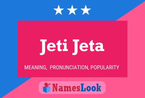 Jeti Jeta Name Poster