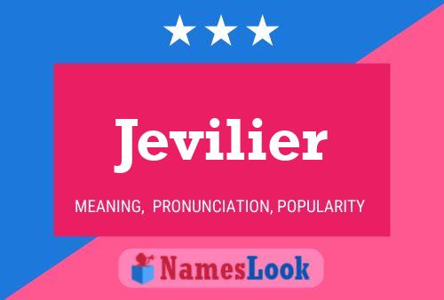 Jevilier Name Poster