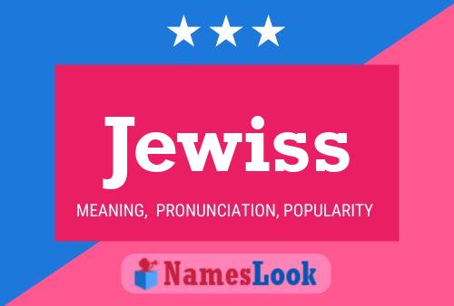 Jewiss Name Poster