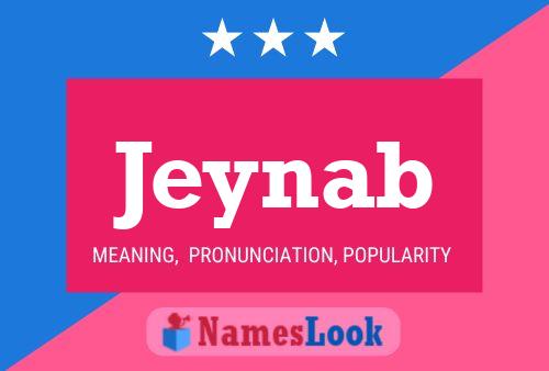 Jeynab Name Poster