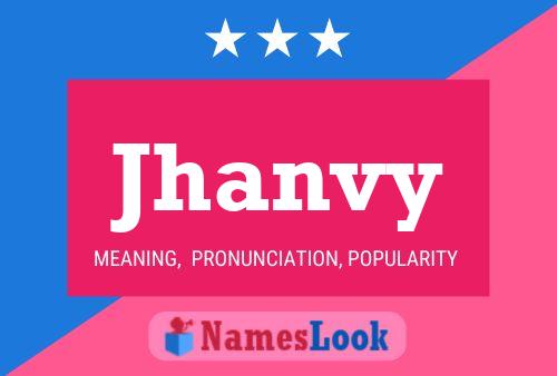 Jhanvy Name Poster