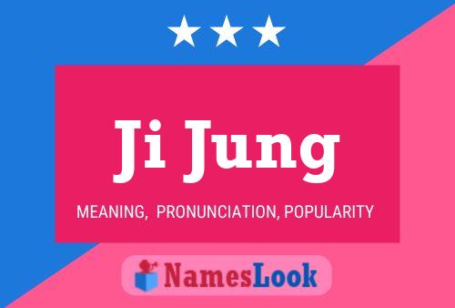 Ji Jung Name Poster