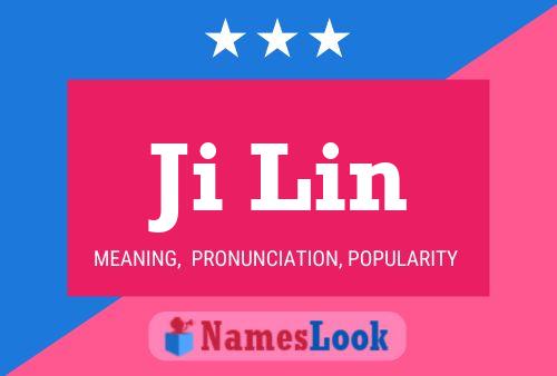 Ji Lin Name Poster