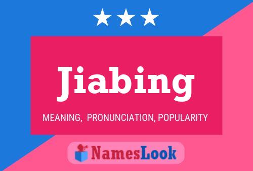 Jiabing Name Poster