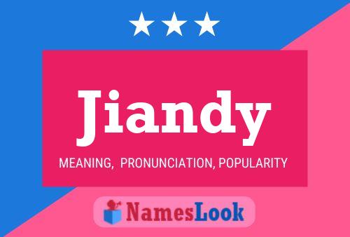 Jiandy Name Poster