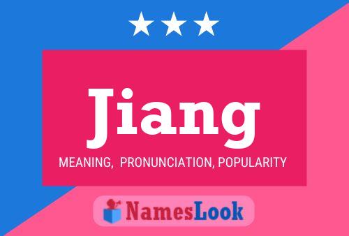 Jiang Name Poster